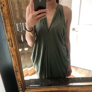 Current/Elliott Sleeveless Linen Dress